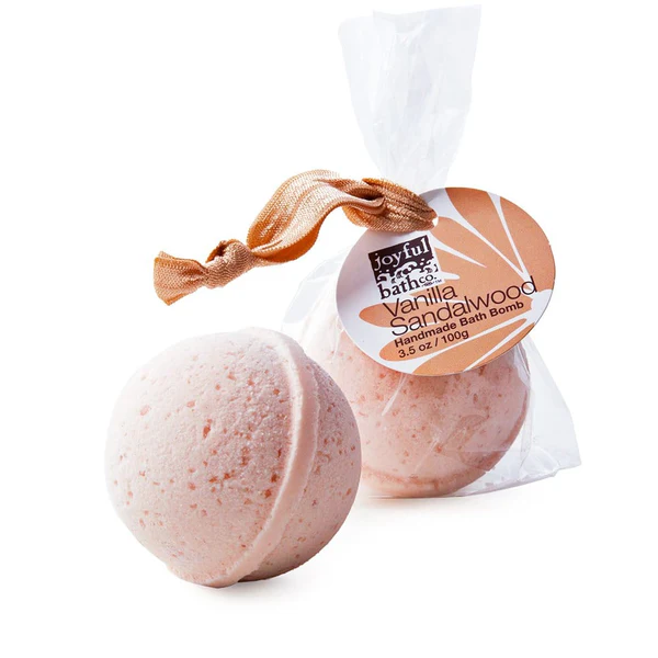 Bath Bomb Grande - (Sándalo con vainilla)   