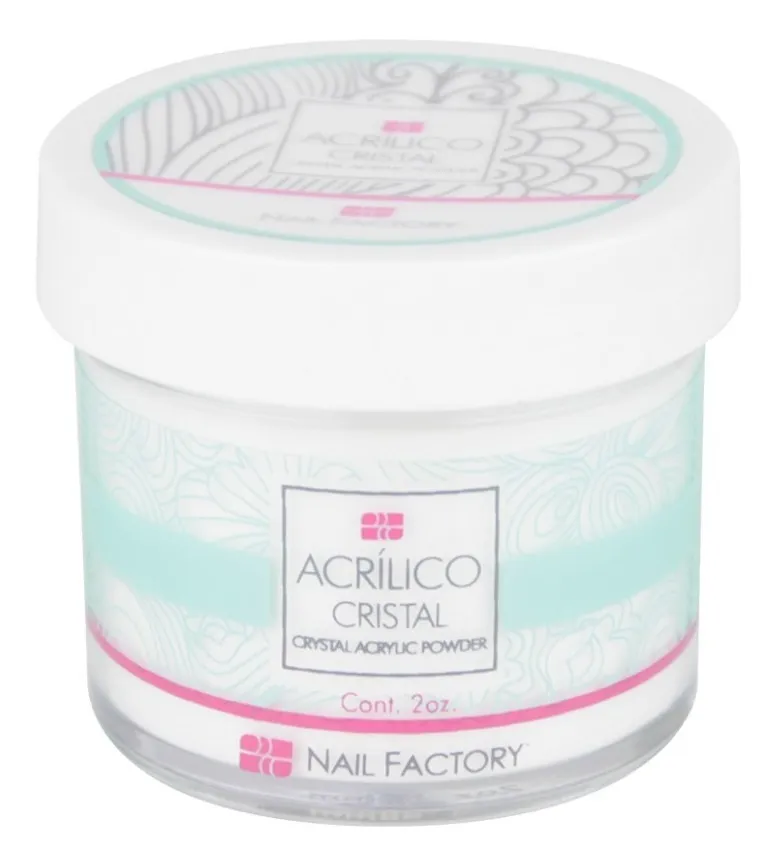 ACRILICO NAIL FACTORY CRYSTAL - 2 OZ